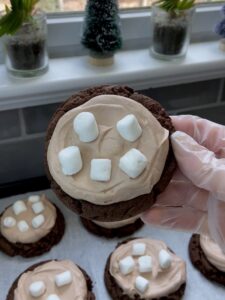 Frozen Hot Chocolate Cookies