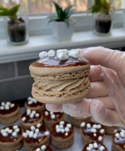 Hot Chocolate Macarons