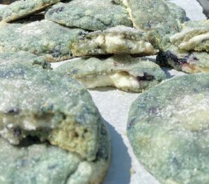 Blueberry Lemon Cheesecake Cookies