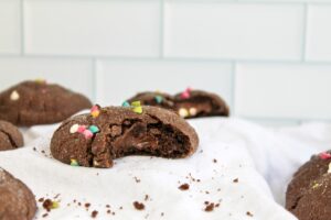 Cosmic Brownie Cheesecake Cookies