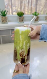 Dubai Chocolate Bar Latte