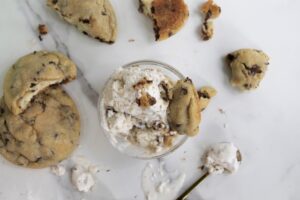 S’more Cheesecake Cookie Icecream