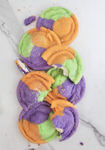 Halloween Cheesecake Cookies