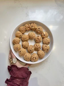 Healthy Chocolate Butterscotch Cookie Dough Balls