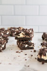 Hot Chocolate Cheesecake Cookie Bars