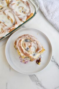 Lemon Blueberry Rolls